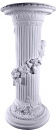 Floral Wrap Plaster Pedestal