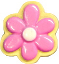 Flower Plaster Jewelry Pin