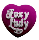 Foxy Lady Plaster Jewelry Pin