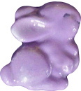 Cute Bunny Plaster Jewelry Pin