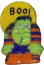 Frankenstein Boo Plaster Jewelry Pin