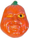 Pumpkin Winking Plaster Jewelry Pin