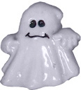 Ghost Plaster Jewelry Pin