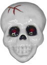 Skull Plaster Jewelry Pin