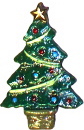 Christmas Tree Plaster Jewelry Pin