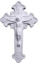 Ornate Crucifix Plaster Plaque