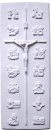 Seven Stations Plaster Plaque