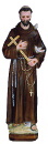 Saint Francis Plaster Statue
