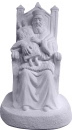 Rabbi in Chair Plaster Statue