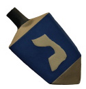 Dreidel Plaster Statue