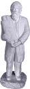 Rabbi with Torah Plaster Statue
