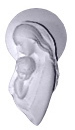 Mary and Child Plaster Plaque