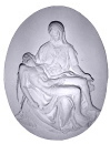 Pieta Plaster Plaque
