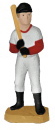 Baseball Batter Plaster Statue