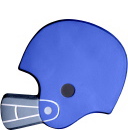 Football Helmet Plaster Plaque