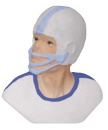 Football Player Bust Plaster Statue