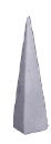 Triangle Plaster Statue Small