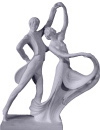 Ballroom Dancers Plaster Statue