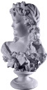 Laughing Girl Plaster Statue
