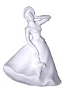 Spring Girl Plaster Statue
