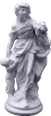 Mother and Children Plaster Statue