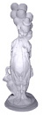 Clown with Balloons Plaster Statue