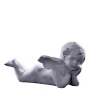 Cherub Lying with hands on chin Statue