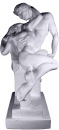 Lovers Plaster Statue