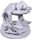 Hobo on Table Plaster Statue