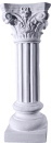 Four Point Corinthian Plaster Pedestal
