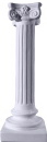 Scamozzi Four Point Ribbed mini Plaster Pedestal