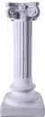 Scamozzi Four Point Ribbed  mini Plaster Pedestal