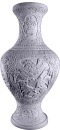 Oriental  Plaster Vase Large