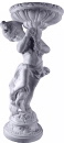 Cherub Girl Plaster Urn