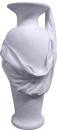 Cloth  Plaster Vase