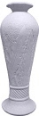 Tall Leaf  Plaster Vase