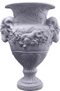 Ram Plaster Urn Large