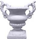 Cracked  Plaster Vase