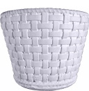 Lattice  Plaster Vase