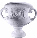 Ornate Two Handle Plaster Urn