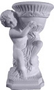 Cherub Plaster Planter left