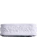 Oblong Fruits  Plaster Vase