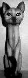 Cat statue