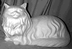 Cat statue
