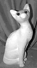 Cat statue