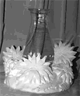 Poinsettia Candleholder
