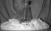 Holly & Pinecone Centerpiece Candleholder