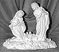 Nativity on Rocks statue
