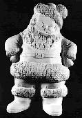 Santa with Hands on Hips statue