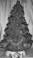 Light Up Christmas Tree statue